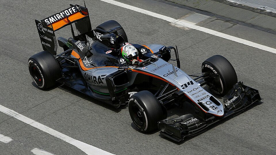 Force India validierte bei den Testfahrten in Barcelona das Upgrade am VJM09, Foto: Sutton