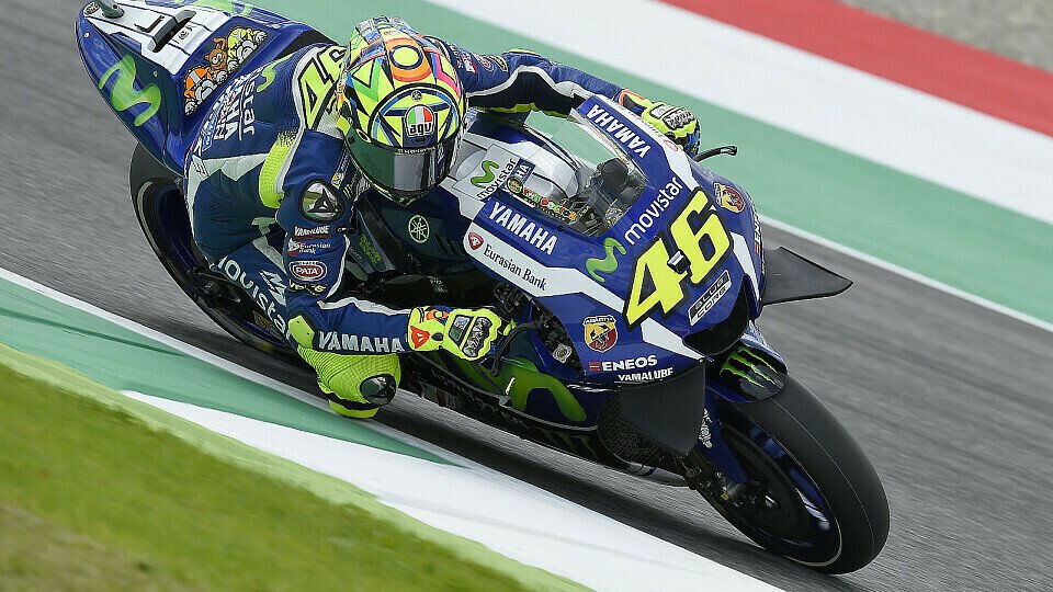 Valentino Rossi ist mit Motorschaden aus dem Rennen gefallen, Foto: Yamaha