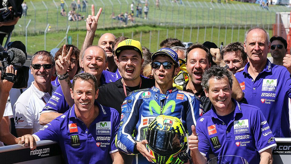 Am Samstag durfte Valentino Rossi in Mugello feiern, Foto: Tobias Linke
