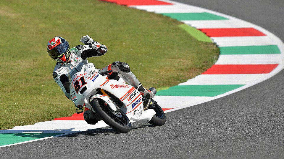 Riesige Freude bei Pecco Bagnaia über seinen ersten Moto3-Sieg, Foto: Aspar