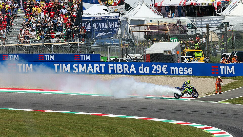 Rossi ereilte der Motorendefekte ausgerechnet bei seinem Heimrennen, Foto: Milagro