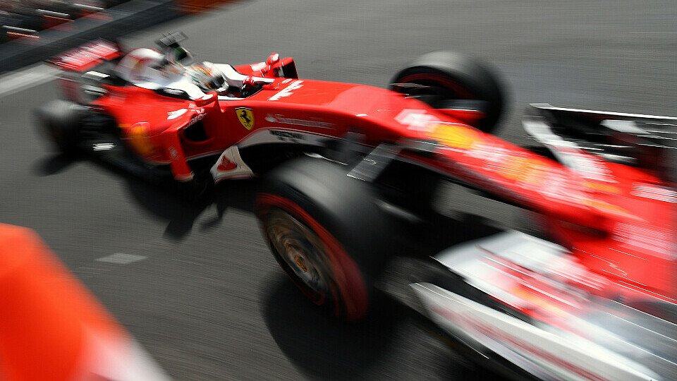 Bestzeit für Sebastian Vettel im Ferrari in Monaco, Foto: Sutton