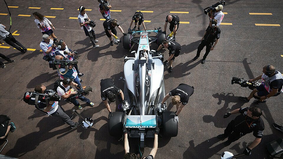 Lewis Hamilton hat im Monaco-Qualifying einen strategischen Vorteil, Foto: Mercedes-Benz
