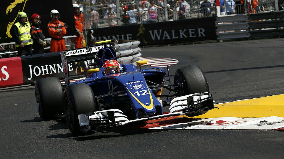 Felipe Nasr sorgte heute in Monaco für einen weiteren Ferrari-Motorschaden, Foto: Sutton