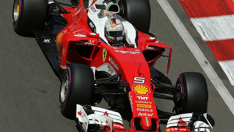 Vettel qualifizierte sich in Monaco auf Rang vier, Foto: Sutton