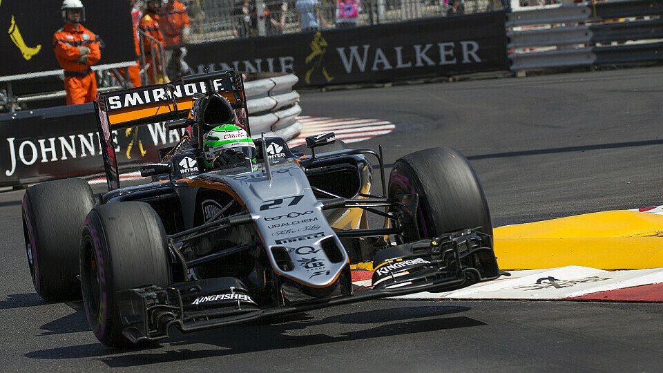Hülkenberg holte in Monaco mit Platz fünf die bisher beste Startposition von Force India in dieser Saison, Foto: Sutton
