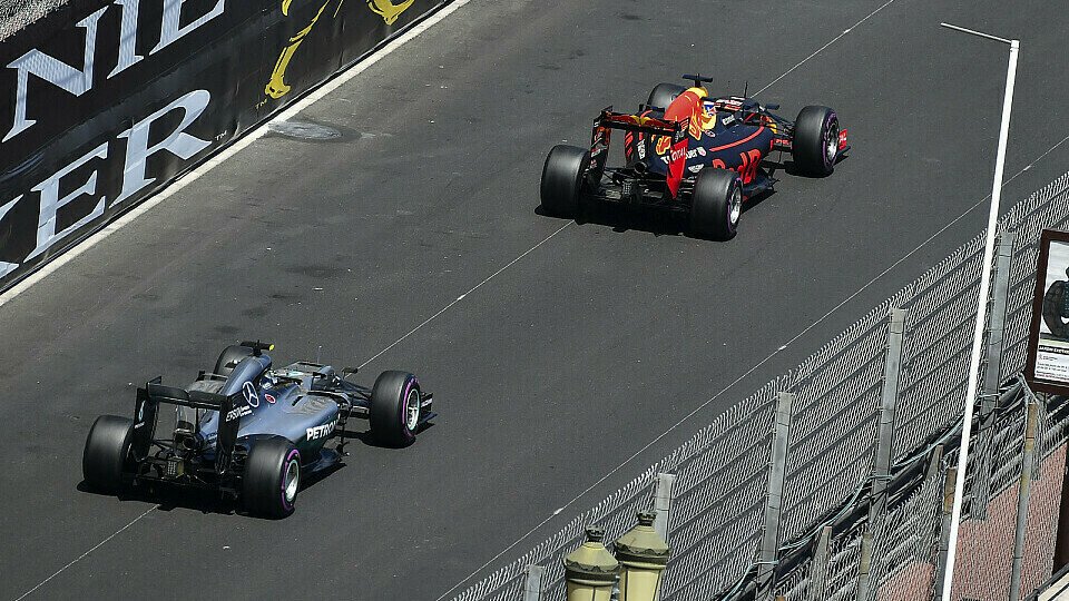 Mercedes war in Monaco gegen Red Bull nur zweiter Sieger, Foto: Sutton