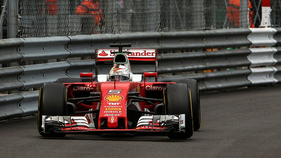 Sebastian Vettel verpasste in Monaco das Podium und fuhr auf Platz vier, Foto: Sutton