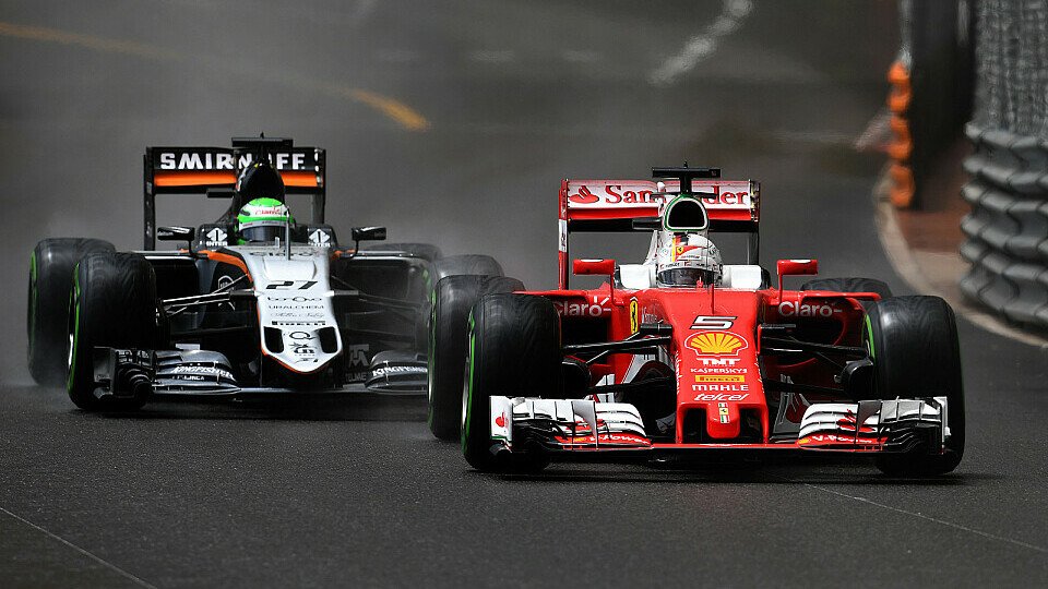 Force India will Ferrari überholen, Foto: Sutton