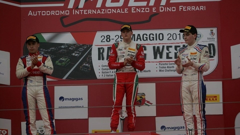 Mick Schumacher gewann das zweite Rennen in Imola