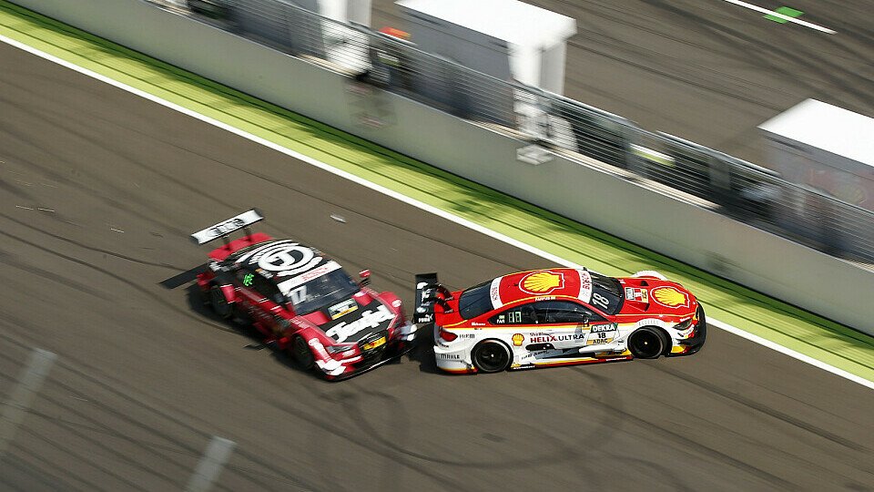 Molina und Farfus gerieten beim Hauptrennen der DTM auf dem Lausitzring aneinander