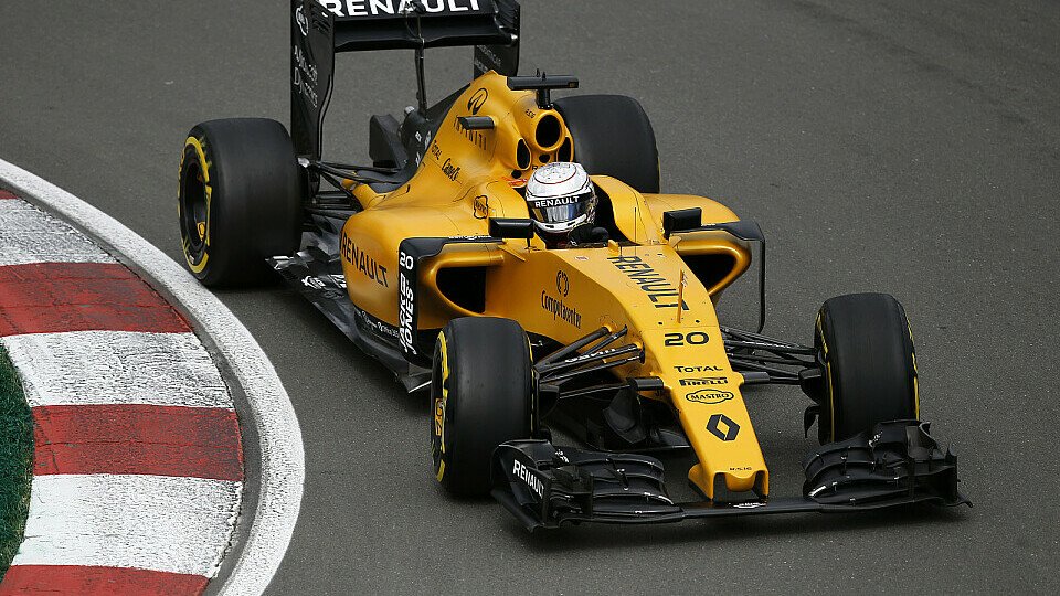 Kevin Magnussen fuhr mit seinem Renault in Kanada in die Mauer, Foto: Sutton