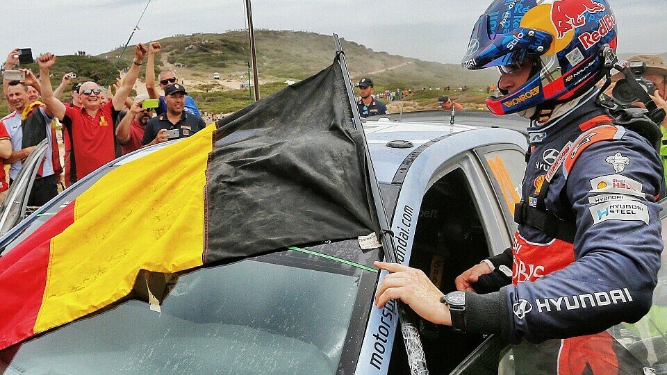 Thierry Neuville schlug nach der frustrierenden Rallye Portugal zurück, Foto: Sutton