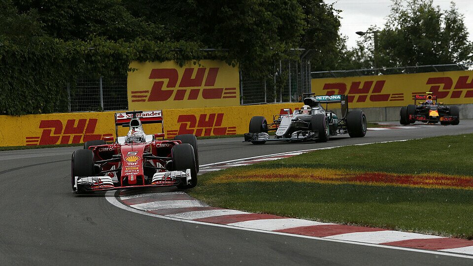 Sebastian Vettel lag in Kanada auf Siegkurs, Foto: Sutton