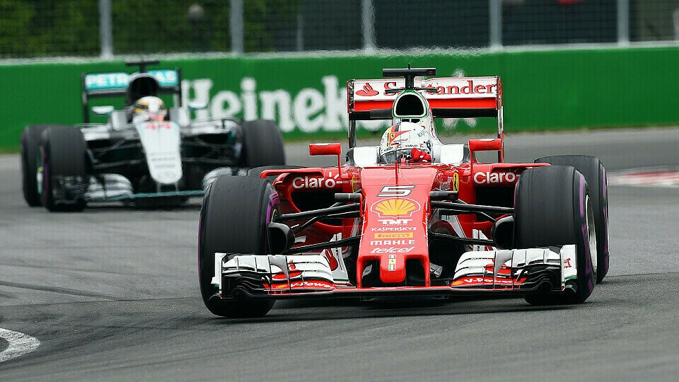 Sebastian Vettel hatte den Sieg beim Kanada GP schon vor Augen, Foto: Sutton