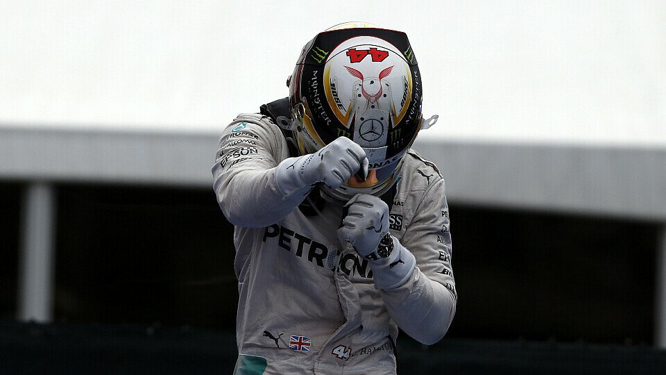 Hamilton konnte mit seinem Sieg in Kanada den Rückstand zu Rosberg auf neun Punkte verkürzen, Foto: Sutton