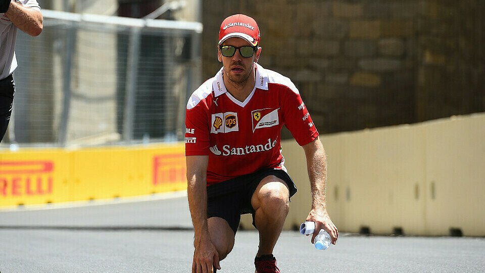 Für Sebastian Vettel ist der Simulator auch in Baku keineswegs ein Ersatz für reelle Streckenzeit, Foto: Sutton