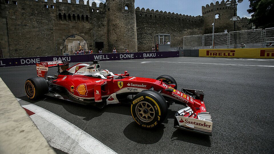 Ferrari hechelt in Baku hinterher, Foto: Sutton