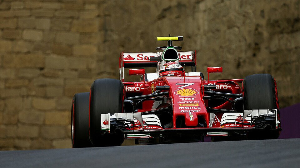 Kimi Räikkönen setzt in Baku trotz schneller Verfolger auf volle Attacke, Foto: Sutton