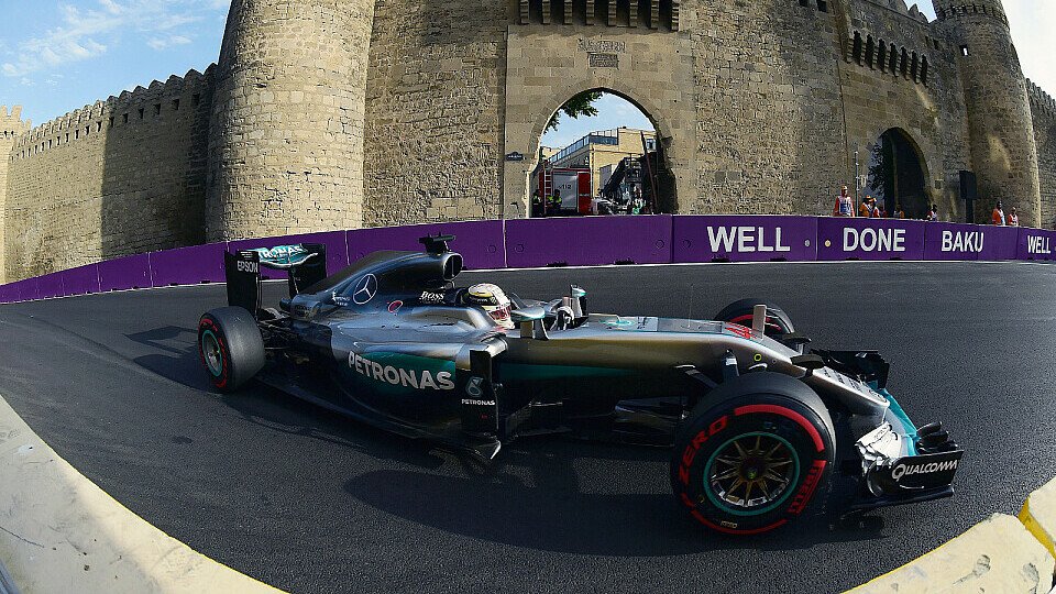 Lewis Hamilton beendet das Baku-Rennen mit Funk-Ärger und Platz 5, Foto: Sutton