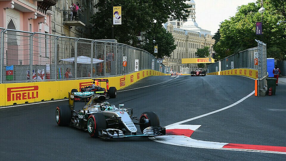 Nico Rosberg gewann in Baku souverän, Foto: Sutton