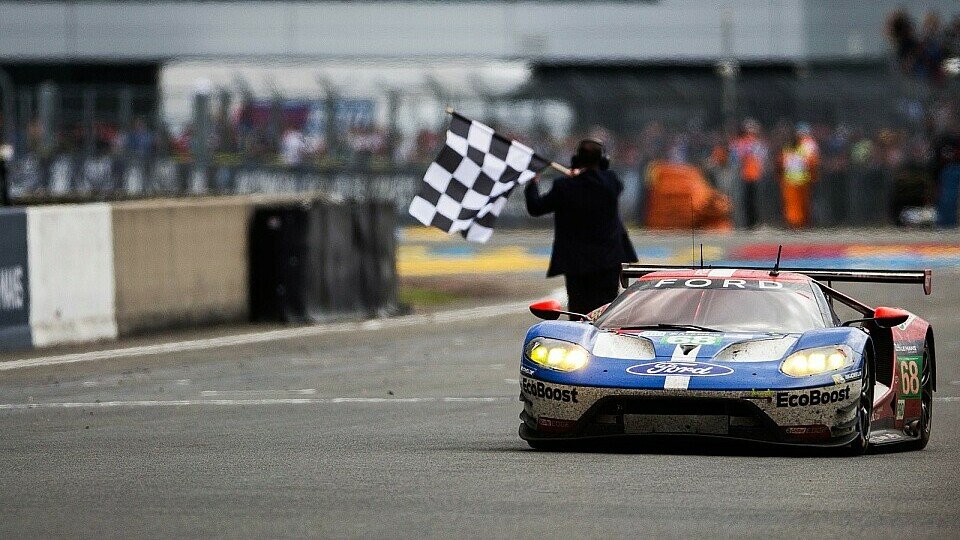 Ford gewann das Rennen in Le Mans, Foto: Ford