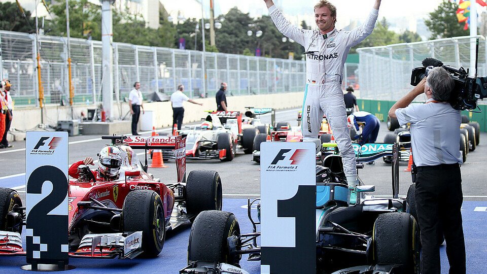 Nico Rosberg ist der erste Formel-1-Sieger in Aserbaidschan, Foto: Mercedes-Benz
