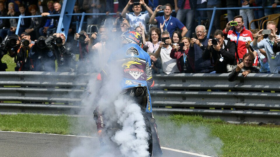Jack Miller feierte ausgelassen seinen ersten MotoGP-Erfolg, Foto: Milagro