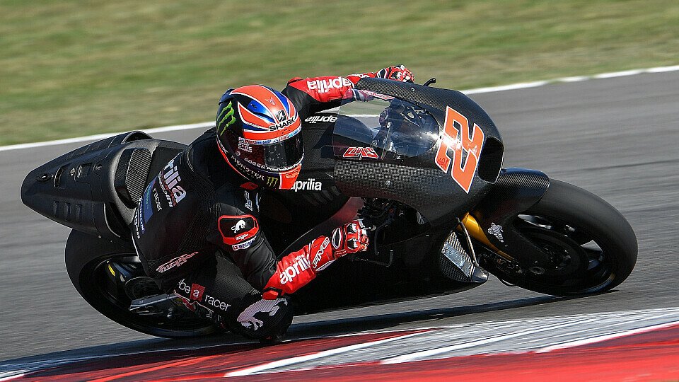 Sam Lowes tauschte seine Moto2-Kalex gegen die MotoGP-Aprilia ein, Foto: Aprilia
