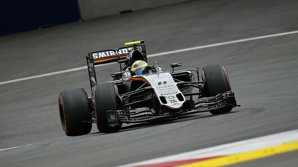 Perez fuhr in Österreich die höchste Geschwindigkeit im Rennen, Foto: Sutton