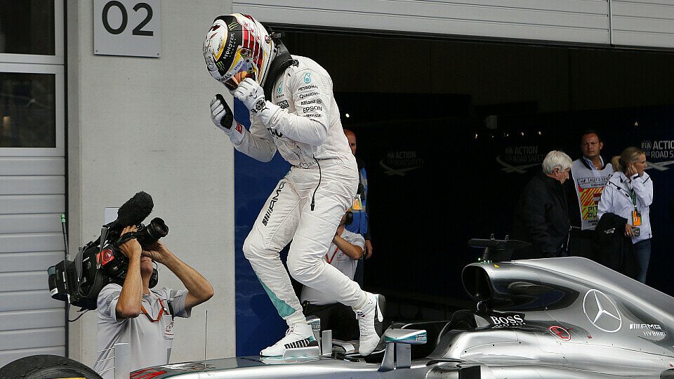 Lewis Hamilton hat den Österreich GP gewonnen, Foto: Sutton