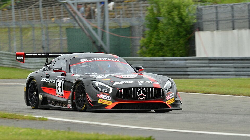Dominik Baumann tritt in seinem Mercedes-AMG GT3 in diesem Jahr erstmals bei den 24 Stunden von Spa an