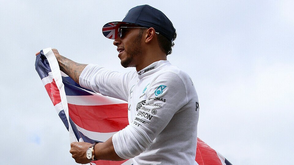 Lewis Hamilton hat mit dem britischen Formel-1-Idol Nigel Mansell gleichgezogen, Foto: Sutton