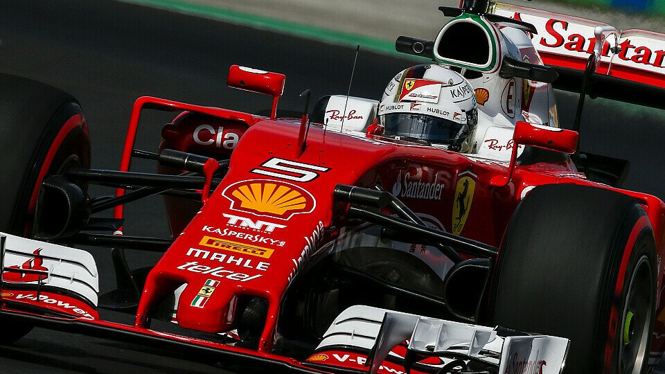 Sebastian Vettel in Ungarn, Foto: Sutton