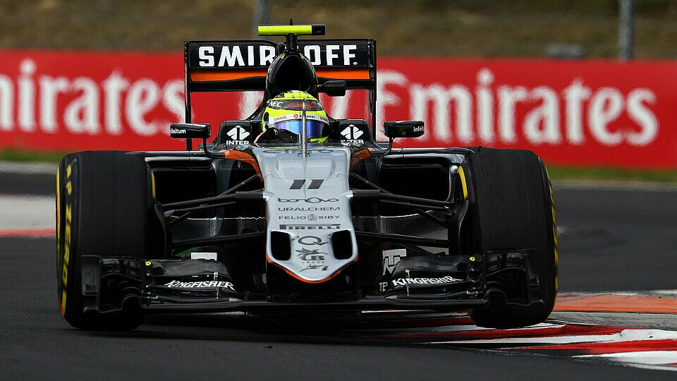 Wird Sergio Perez auch 2017 für Force India fahren?, Foto: Sutton