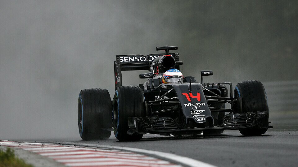 McLaren konnte die wechselhaften Bedingungen in Ungarn für sich nutzen, Foto: Sutton