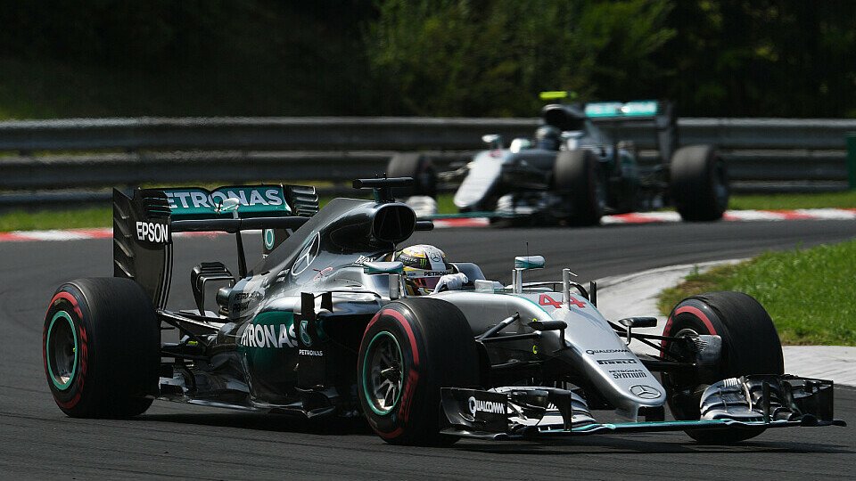 Lewis Hamilton siegt in Ungarn für Mercedes, Foto: Sutton