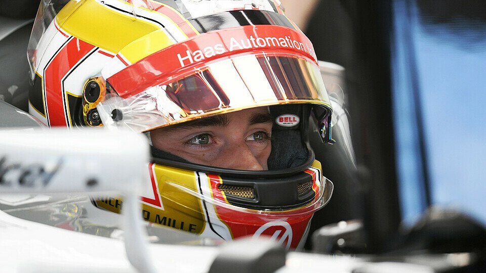 Charles Leclerc hat Haas für Abu Dhabi abgesagt, um seinen GP3-Titel in trockene Tücher zu bringen, Foto: Sutton