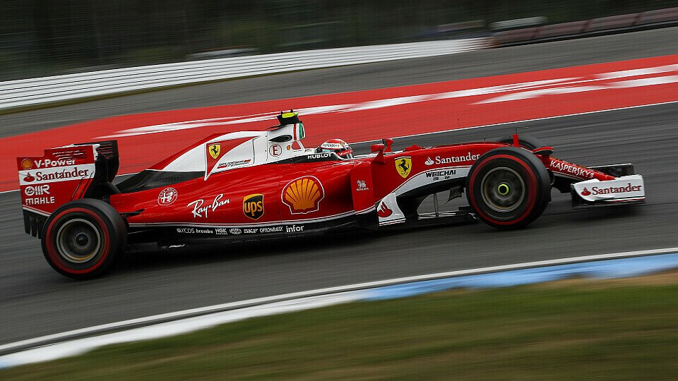 Kimi Räikkönen fuhr im Qualifying zum Deutschland GP auf Rang fünf, Foto: Sutton