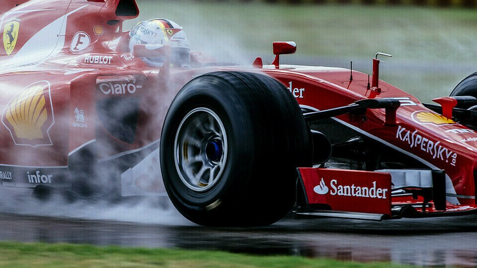 Pirelli und Ferrari testen auch heute in Fiorano wieder die Regenreifen für 2017, Foto: Pirelli
