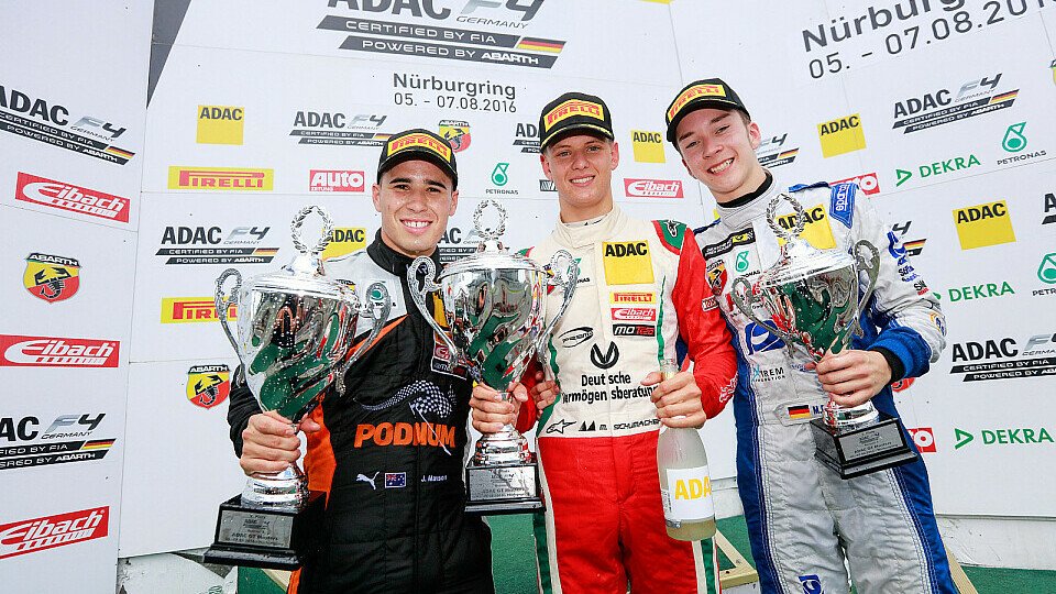Mick Schumacher triumphiert am Nürburgring, Foto: ADAC Formel 4
