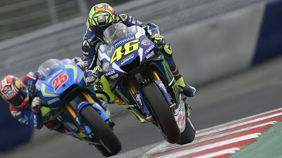 Rossi und Vinales lieferten sich in diesem Jahr schon mehrere Duelle, Foto: Yamaha
