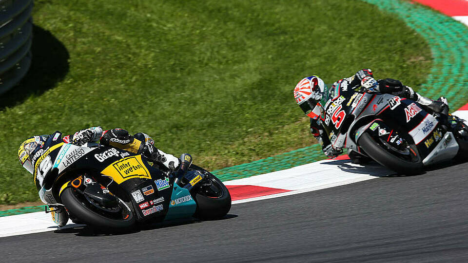 Zarco und Lüthi lieferten sich ein spannendes Duell, Foto: Interwetten Racing