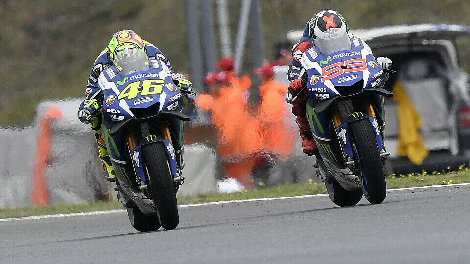 Das Duell zwischen Rossi und Lorenzo spielt Marquez in die Karten, Foto: Yamaha