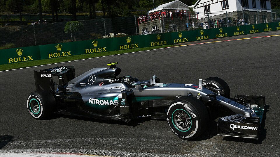 Nico Rosberg fuhr die Bestzeit im 1. Training in Spa