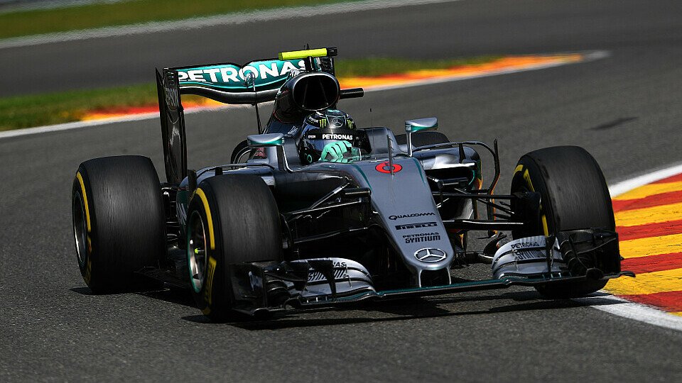 Pole-Setter beim Belgien GP in Spa: Mercedes-Pilot Nico Rosberg, Foto: Sutton