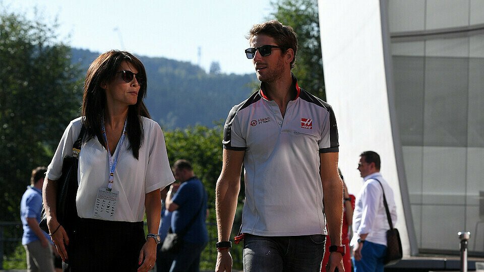 Marion Jolles und Romain Grosjean werden zum dritten Mal Eltern, Foto: Sutton
