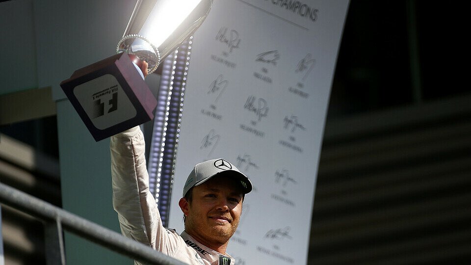 Rosberg freute sich über sienen 20. Sieg, Foto: Sutton