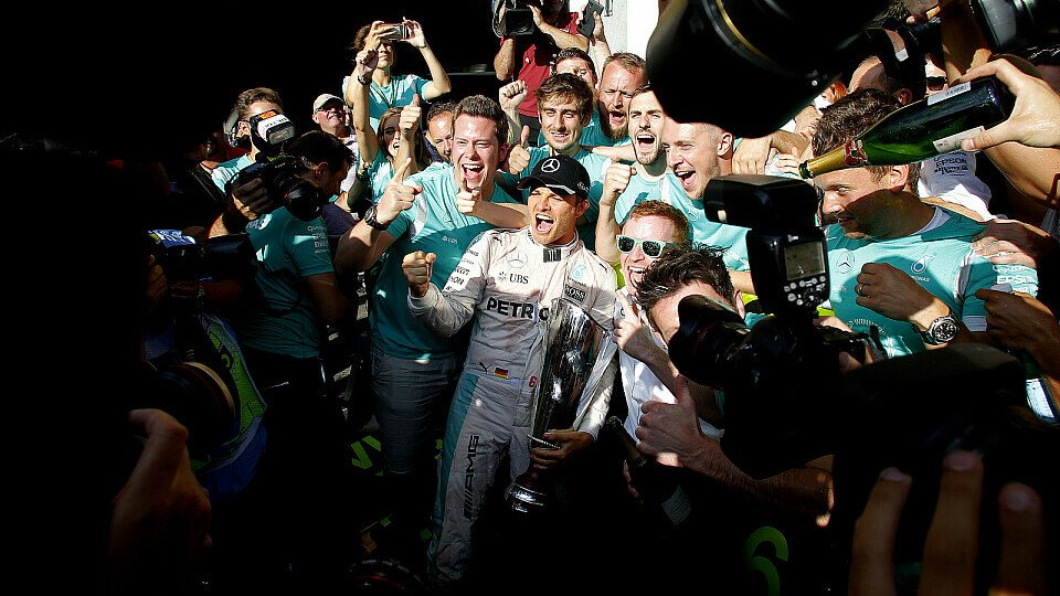 Mercedes trat in Spa wesentlich dominanter auf als erwartet, Foto: Sutton