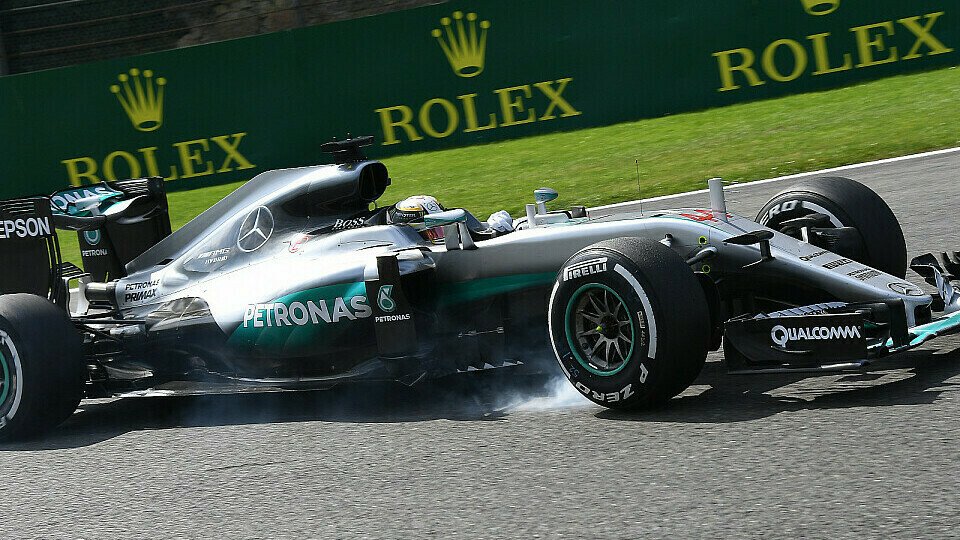 Lewis Hamilton wurde in Spa Dritter, Foto: Sutton